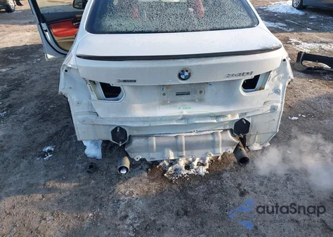 2016 BMW 340I xDrive from USA, damaged, VIN WBA8B7G54GNT14199